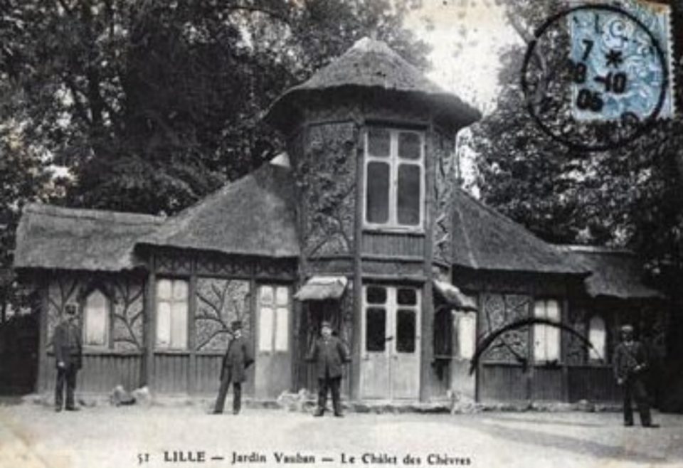 Jardin Vauban, le chalet des chèvres - Lille