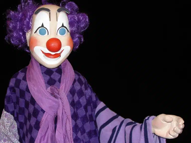 Clown marionnette - Théâtre Le P'tit Jacques