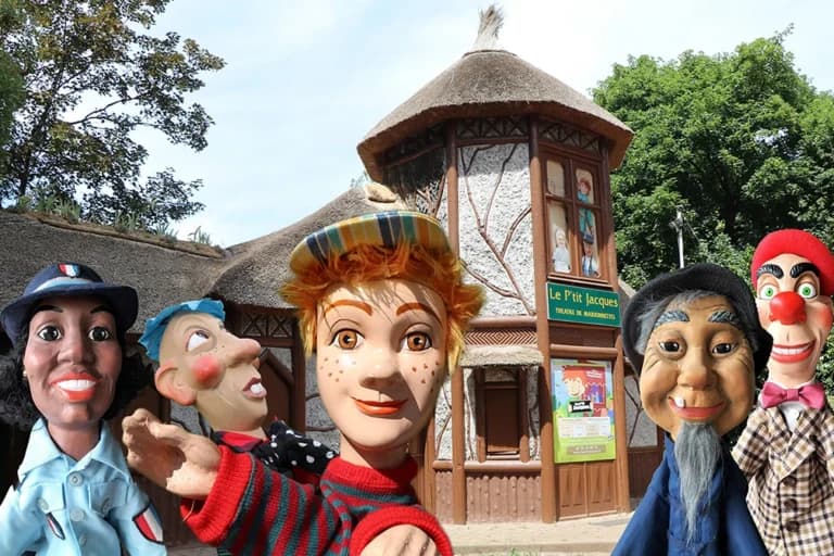 Les marionnettes du Théâtre Le Petit Jacques