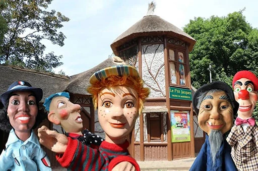 Les marionnettes du Théâtre Le Petit Jacques