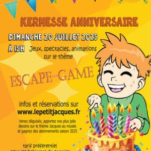 Réserve tes places pour La Kermesse Escape-Game
